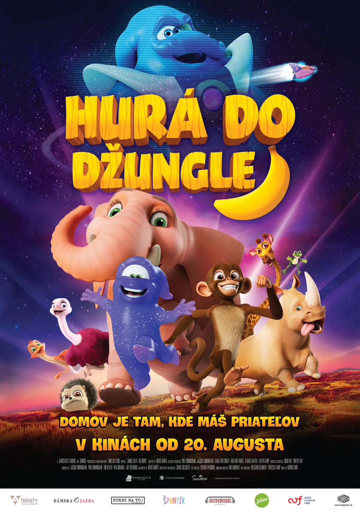Stiahni si Filmy Kreslené Hura do dzungle / Jungle Beat: The Movie (2020)(CZ/SK)[WebRip][720p] = CSFD 54%
