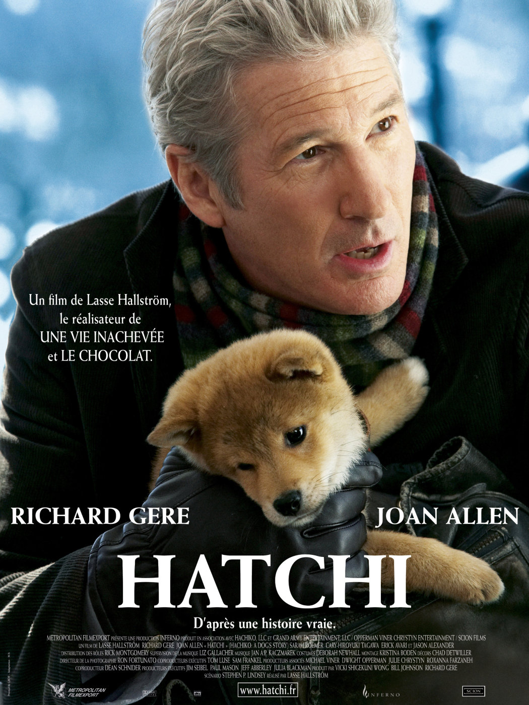Stiahni si HD Filmy Haciko: Pribeh psa / Hachiko: A Dog's Story (2009)(CZ/EN)(1080p) = CSFD 86%