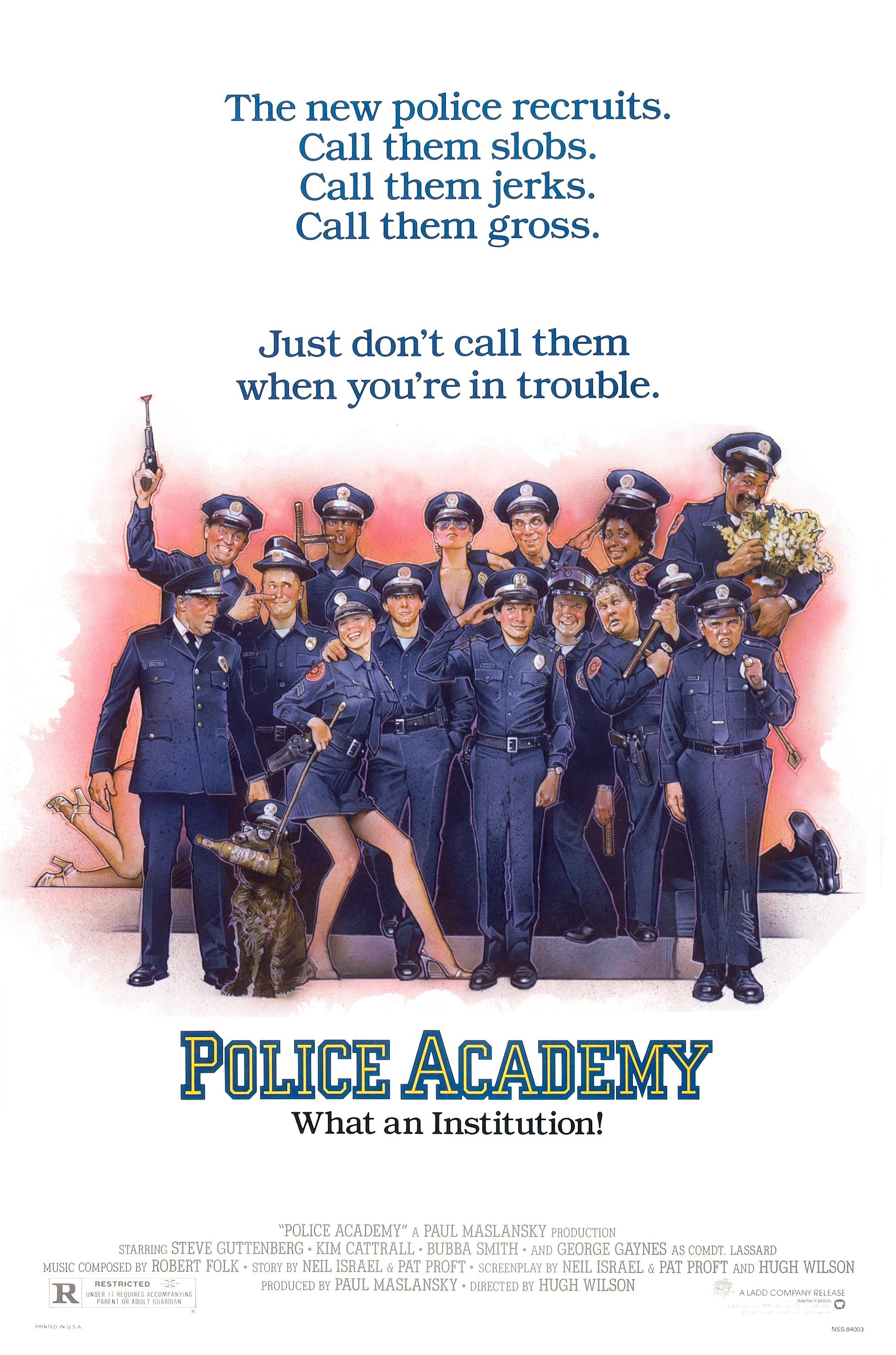 Stiahni si HD Filmy Policejni akademie - Police academy I (1984)(Remastered)(1080p)(2xCZ) = CSFD 80%