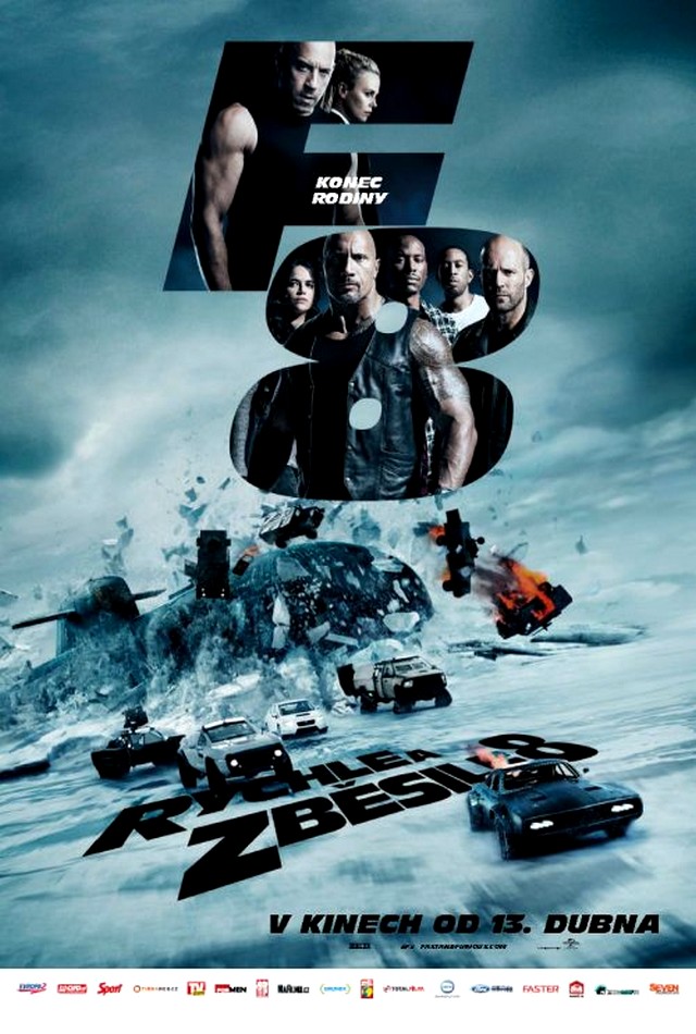 Stiahni si Filmy CZ/SK dabing Rychle a zbesile 8 / The Fate of the Furious (2017)(CZ/EN)[HEVC][1080p] = CSFD 68%