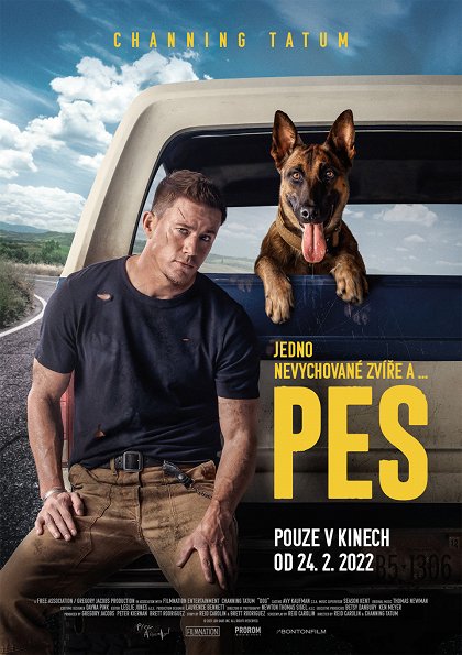 Stiahni si Filmy s titulkama Pes / Dog (2022)[WebRip][1080p] = CSFD 66%