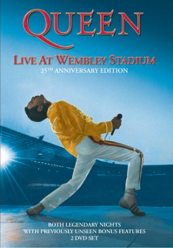 Stiahni si Hudební videa Queen - Live at Wembley Stadium 1986 (25th Anniversary Edition)(2011)[2xDVD9] = CSFD 97%