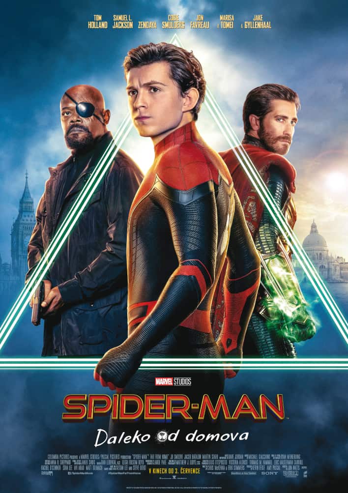 Stiahni si 3D Filmy Spider-Man: Daleko od domova / Spider-Man: Far from Home (2019)(CZ/SK/EN)[Half-SBS][1080p] = CSFD 80%