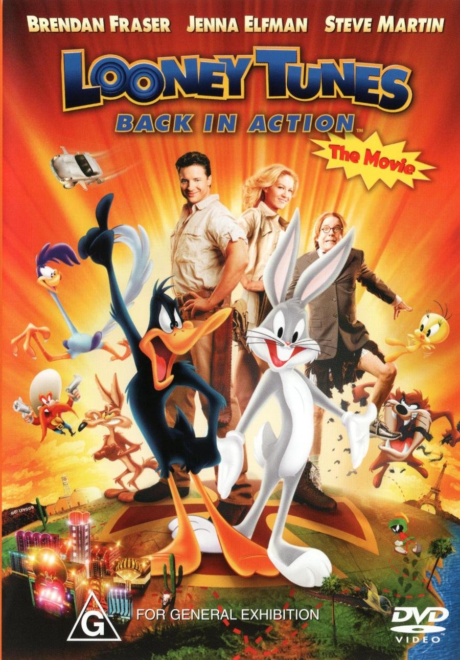 Stiahni si HD Filmy Looney Tunes: Zpet v akci / Looney Tunes: Back in Action (2003)(CZ/EN)[WebRip][1080p][AVC] = CSFD 56%