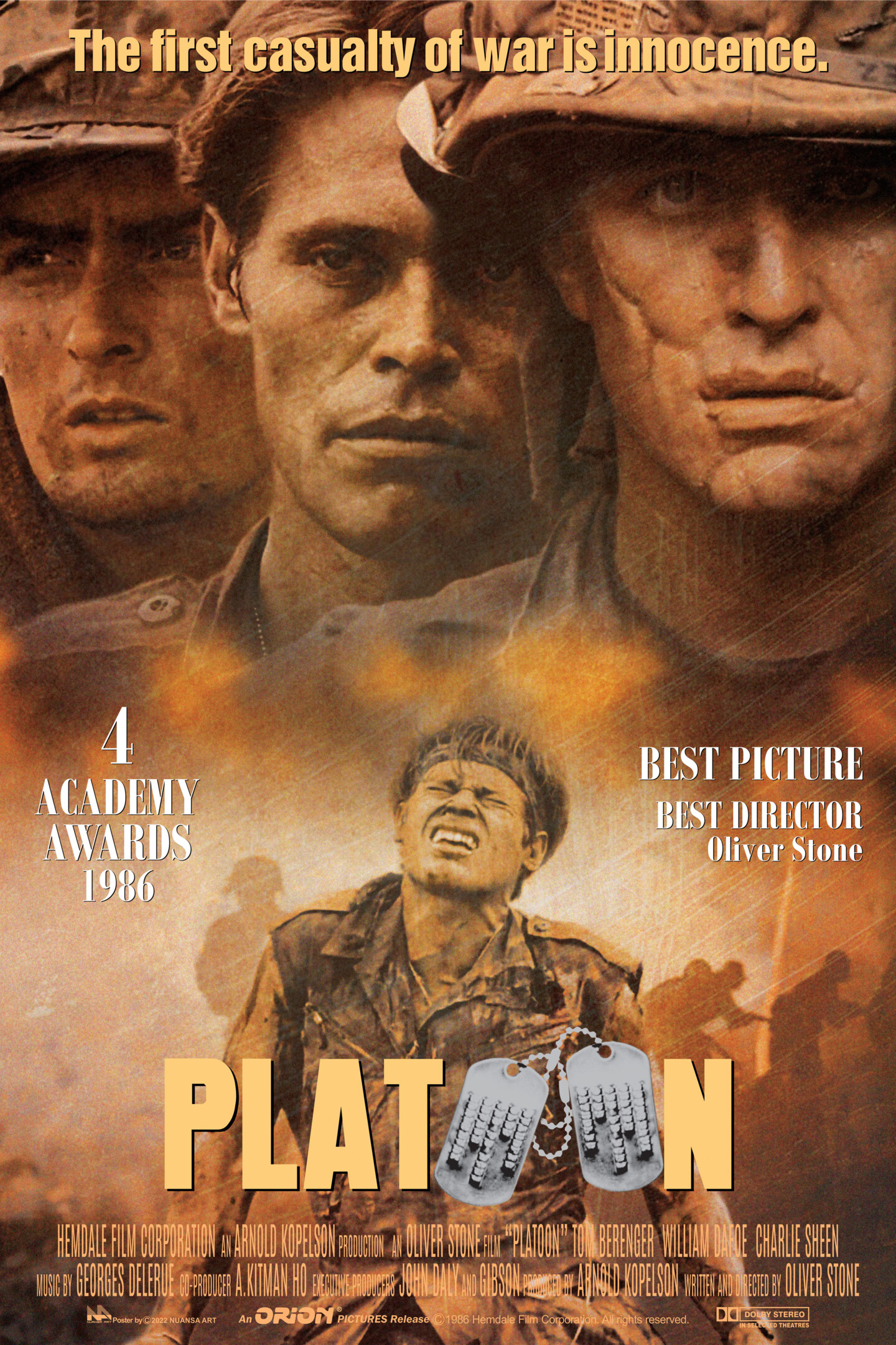 Stiahni si HD Filmy Četa / Platoon (1986)(CZ,EN,HUN,GER,ITA,SPA)[HEVC][1080p]