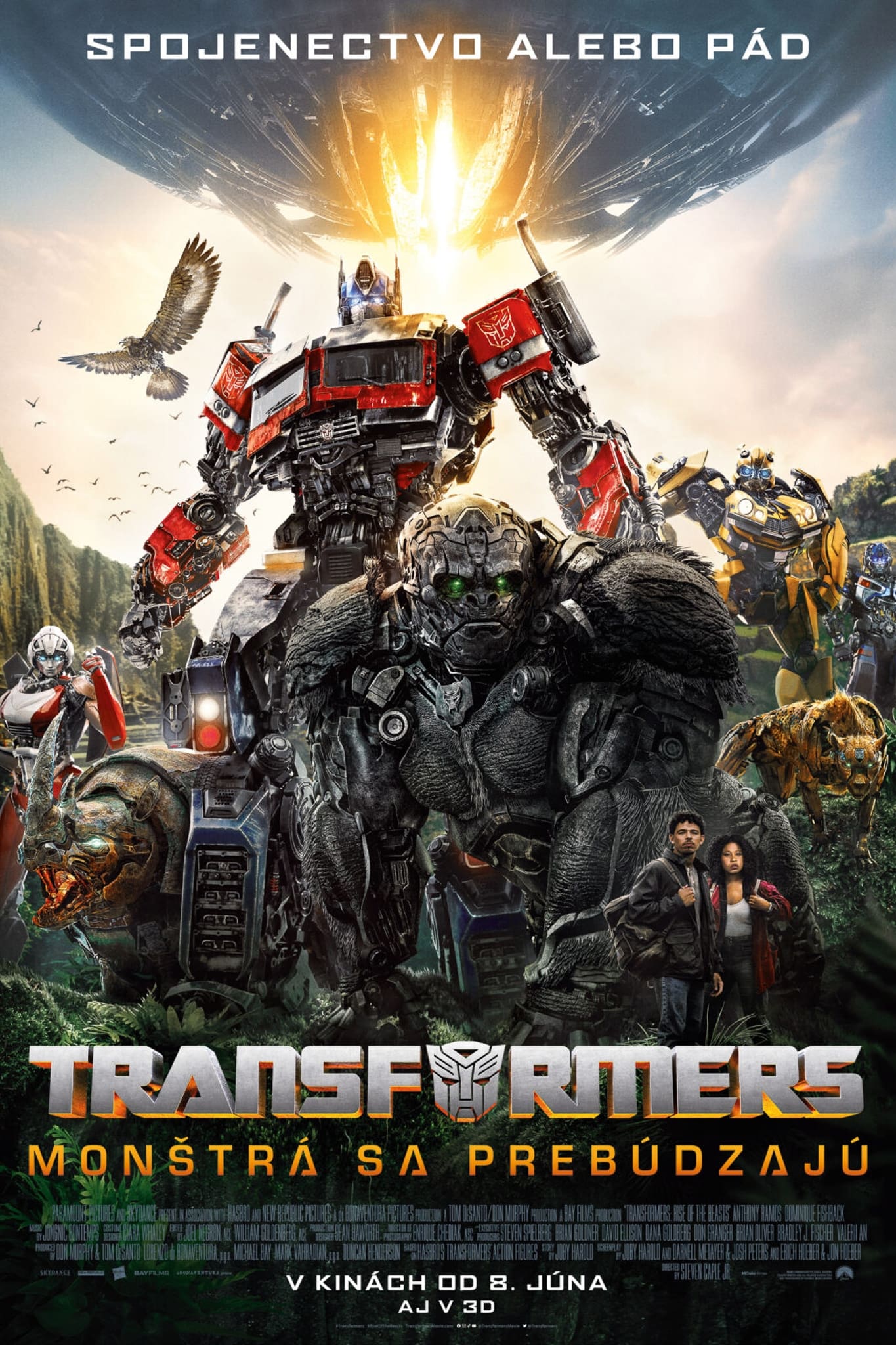 Stiahni si Filmy bez titulků Transformers: Probuzení monster / Transformers: Rise of the Beasts (2023)(EN)[WebRip][2160p] = CSFD 56%