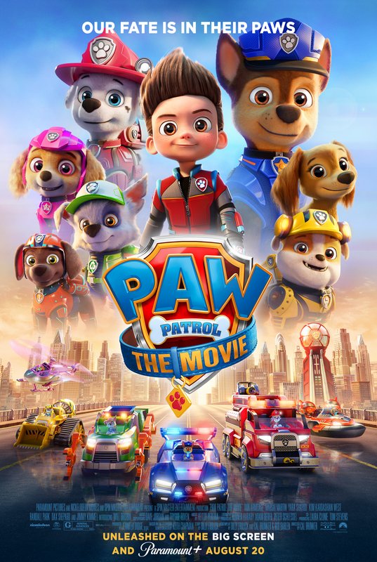 Stiahni si Filmy Kreslené  Tlapkova patrola ve filmu / Paw Patrol: The Movie (2021)(CZ)[WebRip][1080p] = CSFD 64%