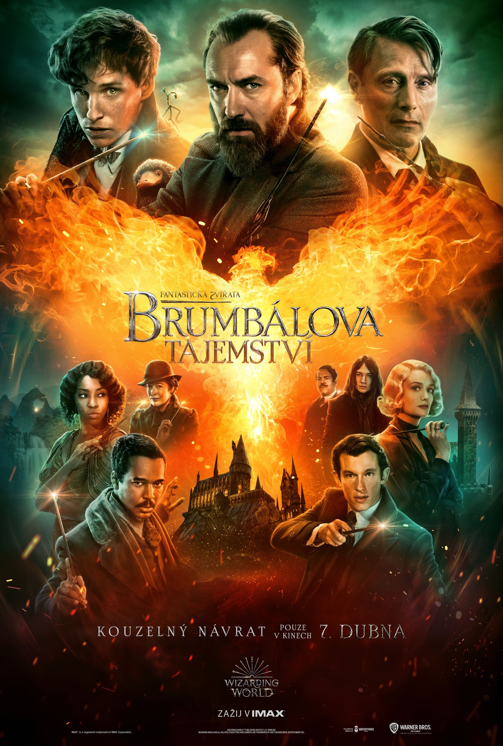 Stiahni si Filmy DVD Fantastická zvířata: Brumbálova tajemství / Fantastic Beasts: The Secrets of Dumbledore (2022)(CZ/EN) = CSFD 55%