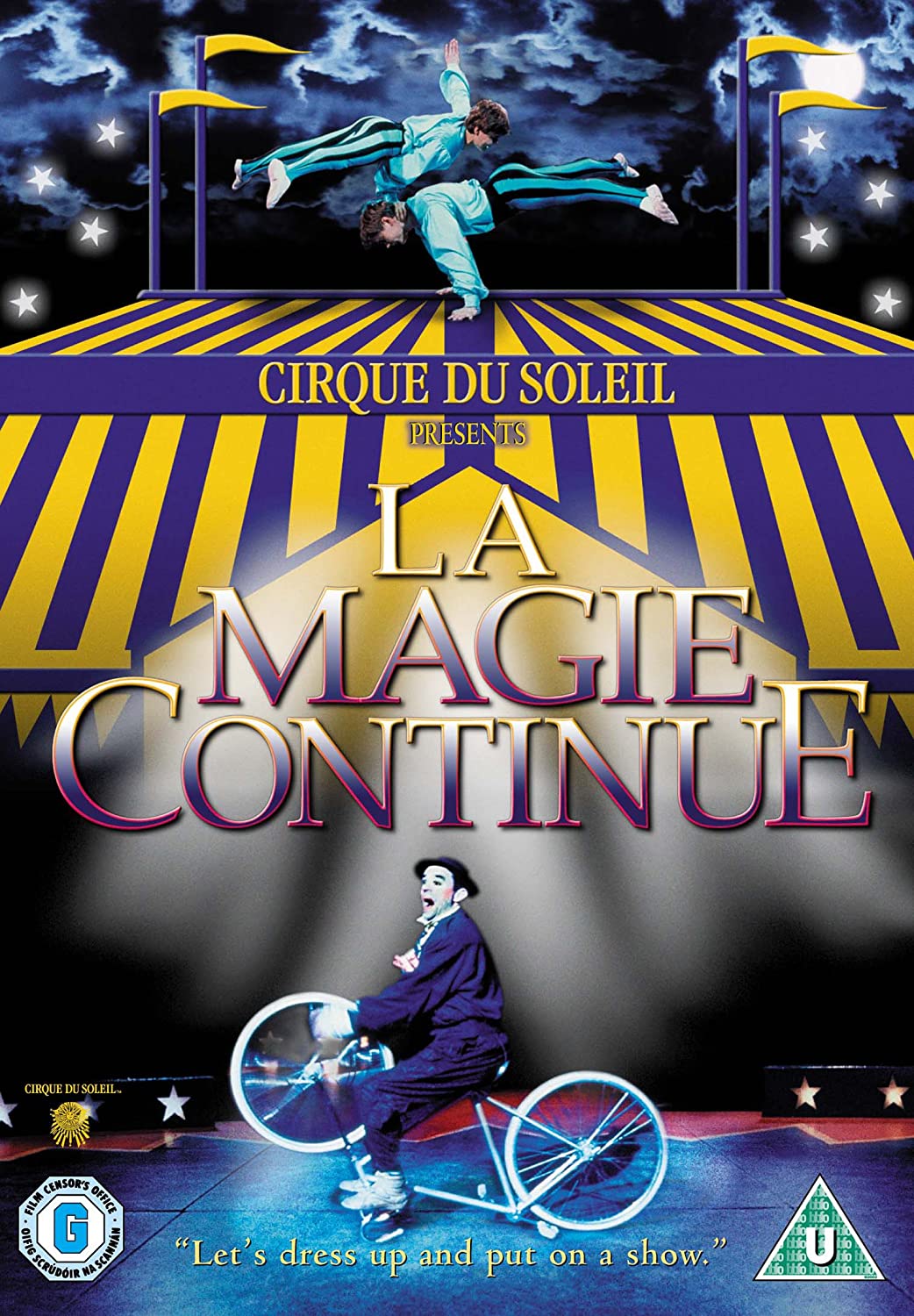 Stiahni si Filmy DVD Cirque du Soleil: La Magie Continue (2001)(EN) = CSFD 64%