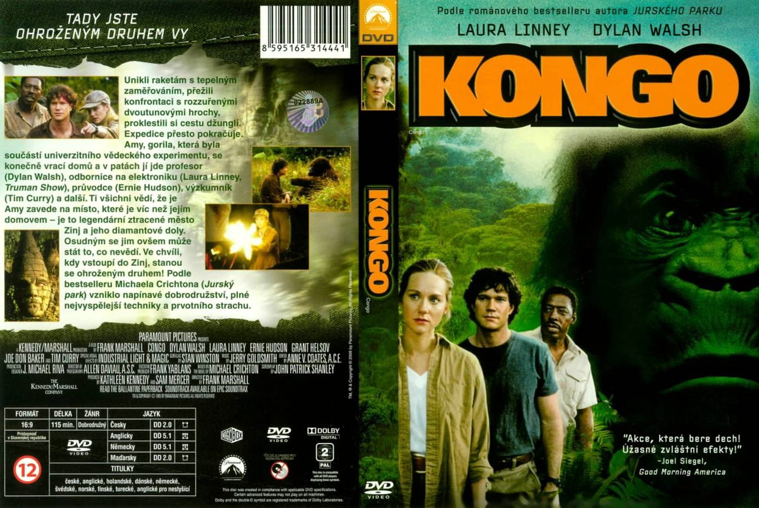 Stiahni si HD Filmy  Kongo / Congo (1995)(CZ/EN)[1080p] = CSFD 52%