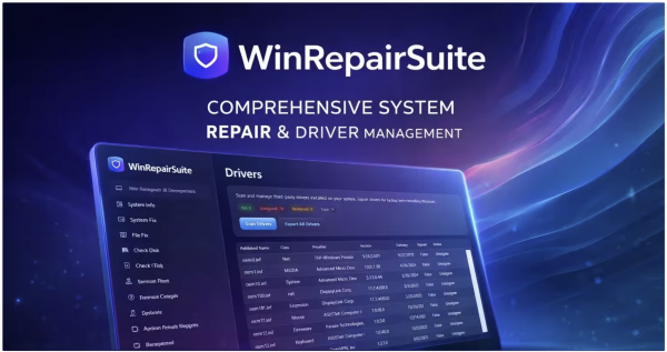 Stiahni si Programy WinRepairSuite 1.0.3 EN