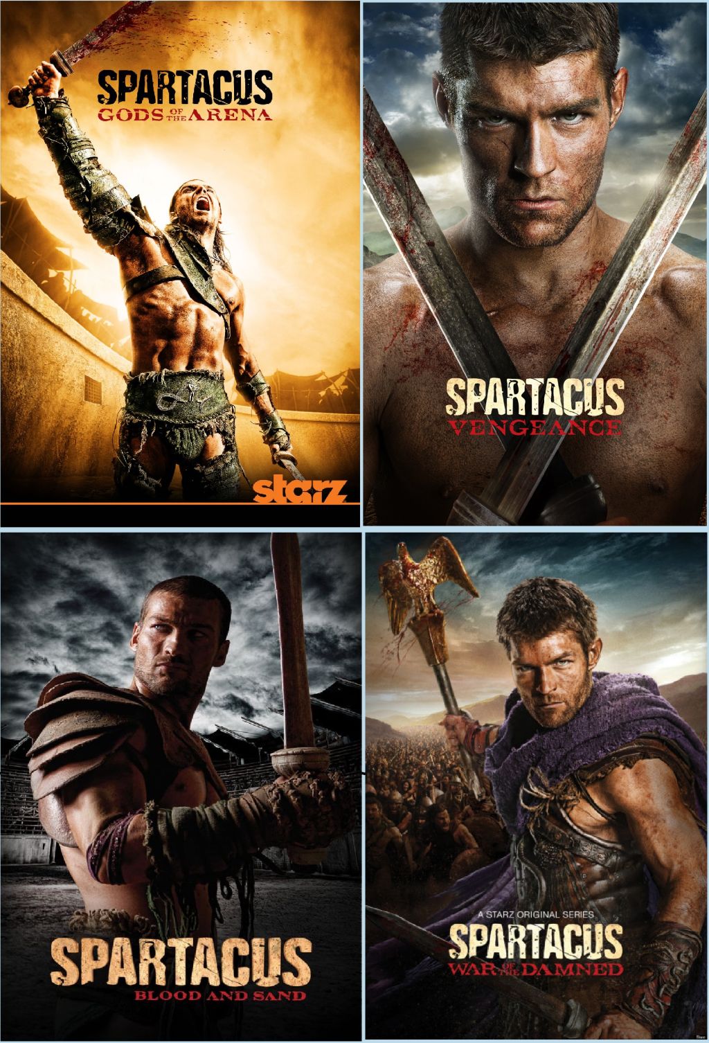 Spartakus / Spartacus 1. - 4. serie [TVRip][720p] = CSFD 86%