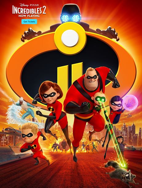 Stiahni si Filmy s titulkama Uzasnakovi 2 / Incredibles 2 (2018)(EN)[WEB-DL] = CSFD 83%