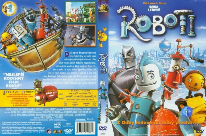 Stiahni si Filmy Kreslené Roboti / Robots (2005)(CZ/EN)(1080p)(WEB-DL) = CSFD 65%