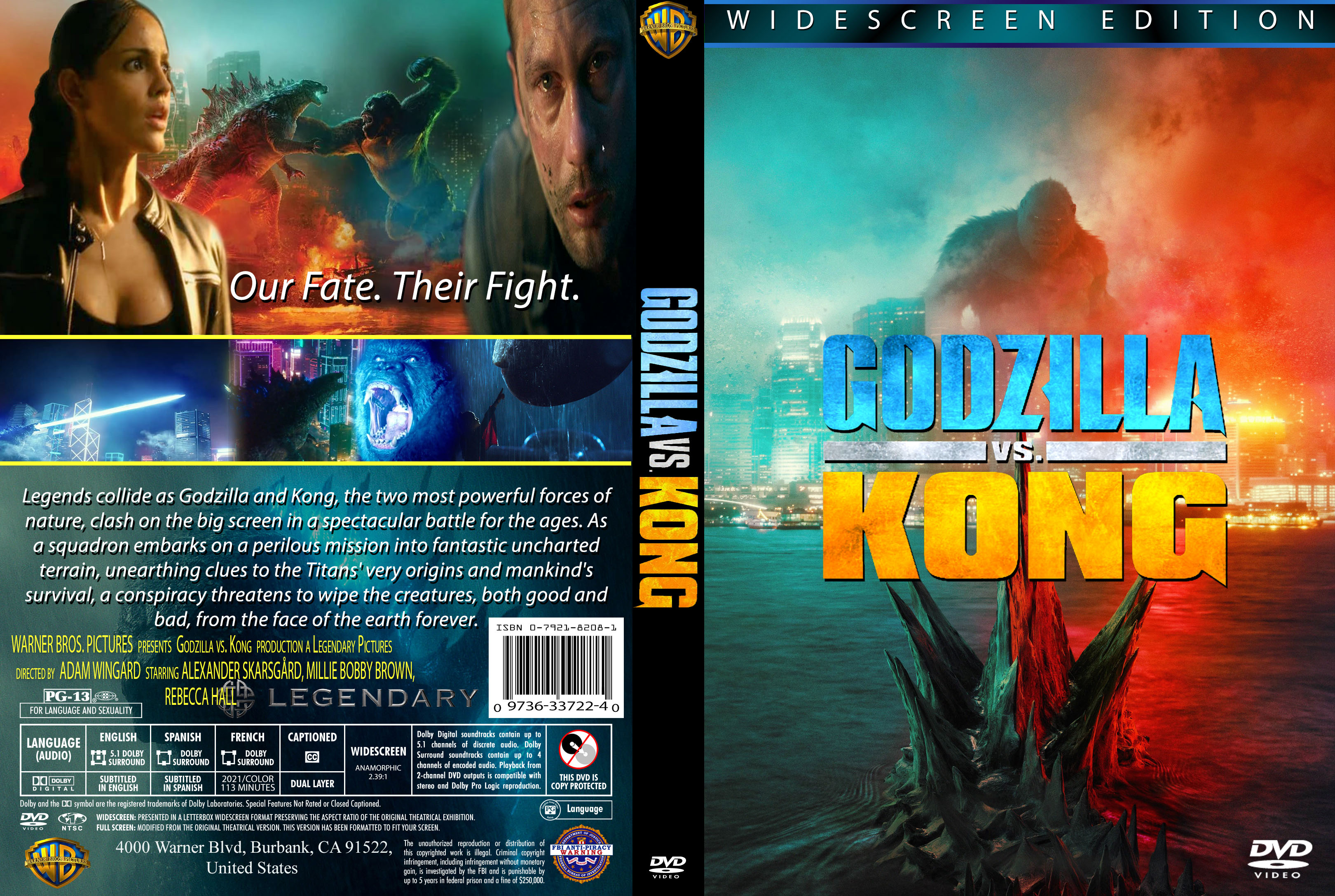 Stiahni si Filmy DVD Godzilla vs. Kong (2021)(CZ/EN) = CSFD 56%