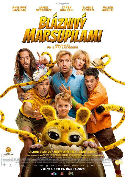 Stiahni si HD Filmy Bláznivý Marsupilami/Marsupilami(2026)[1080p](CZ) = CSFD 83%