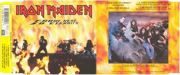 Stiahni si Hudba Iron Maiden - From Here To Eternity (Single) (1992)