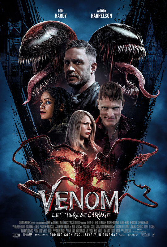 Stiahni si Filmy bez titulků Venom 2: Carnage prichazi / Venom: Let There Be Carnage (2021)(WebRip)[2160p] = CSFD 63%