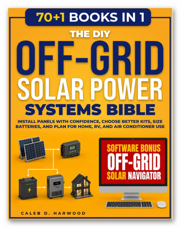Stiahni si Knihy a Časopisy Caleb D  Harwood - The DIY Off-Grid Solar Power Systems Bible