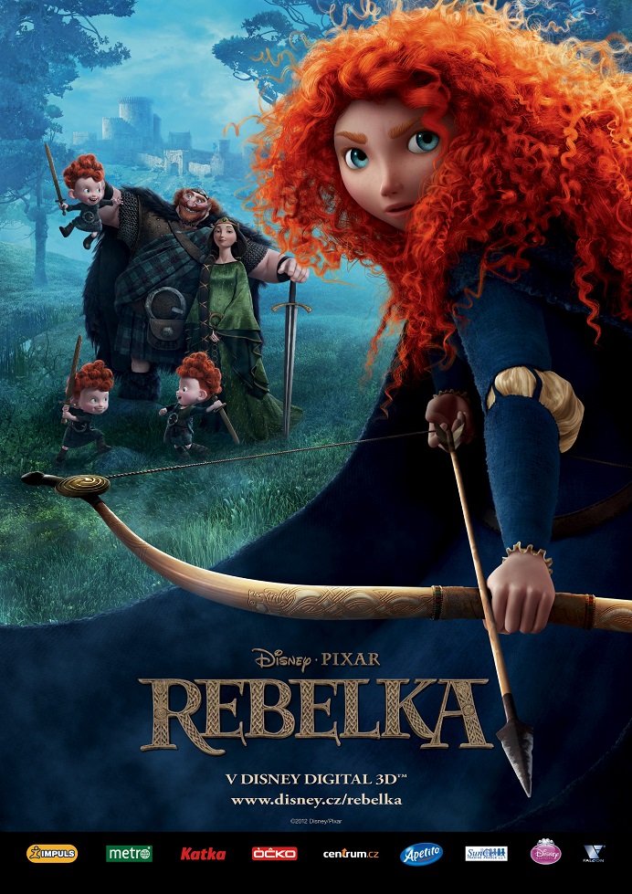 Stiahni si Filmy Kreslené Rebelka / Brave (2012)(CZ/SK) = CSFD 75%