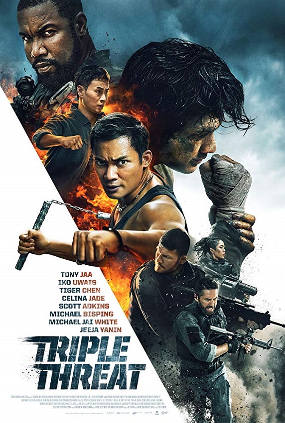 Stiahni si Filmy s titulkama Trojita hrozba / Triple Threat (2019)[WebRip][1080p] = CSFD 54%