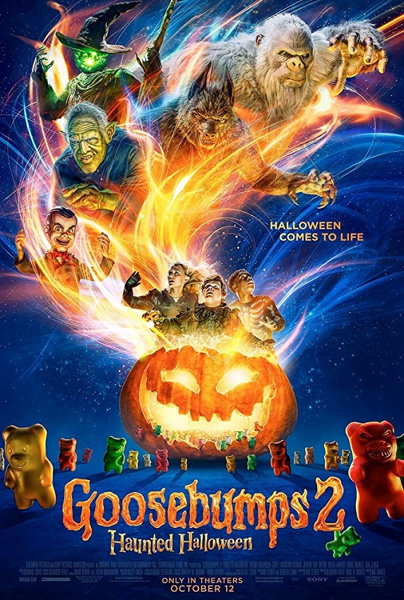 Stiahni si Filmy s titulkama Husi kuze 2: Ukradeny Halloween / Goosebumps 2: Haunted Halloween (2018)[WebRip] = CSFD 46%