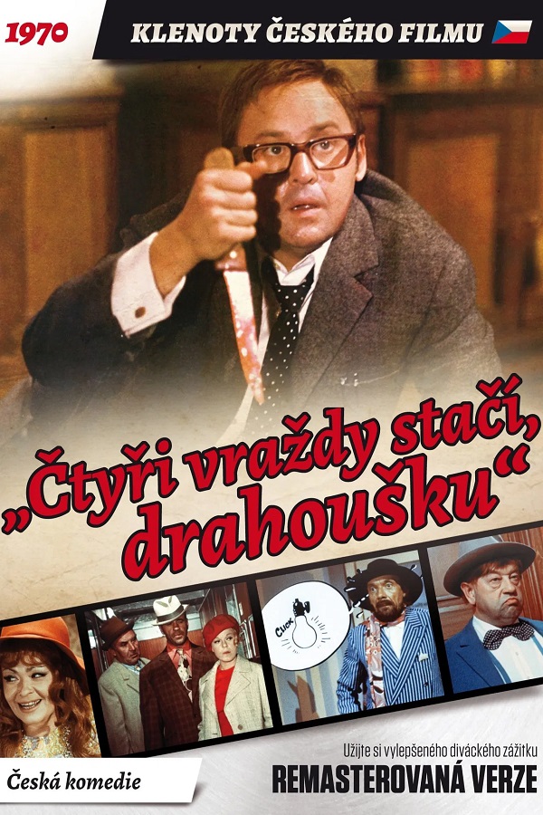 Stiahni si Filmy CZ/SK dabing „Čtyři vraždy stačí, drahoušku“ (1970)(CZ)[2160p][AIUpscale][HEVC] = CSFD 84%