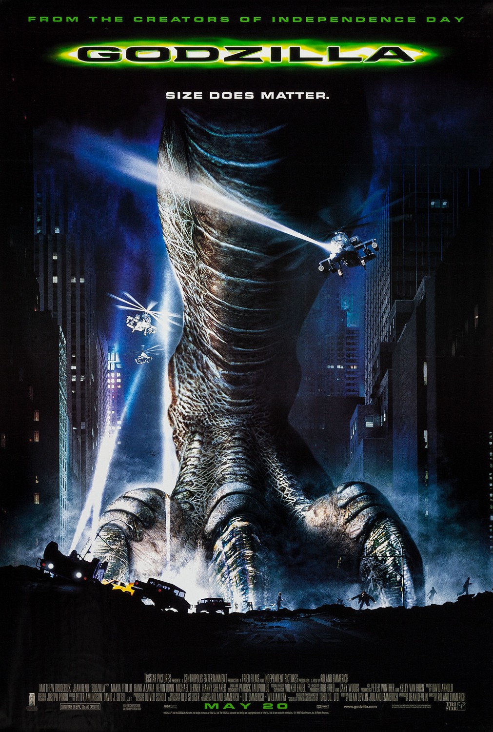 Stiahni si UHD Filmy Godzilla (1998)(CZ/EN)[2160p] = CSFD 61%