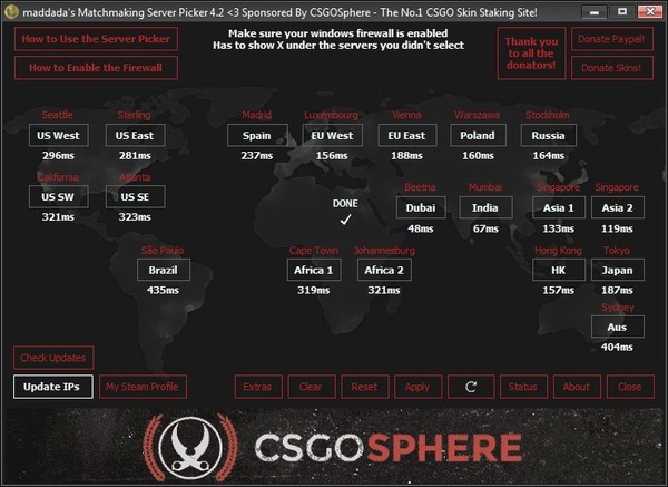 Stiahni si Hry na Windows Counter Strike Global Offensive - Server blocker