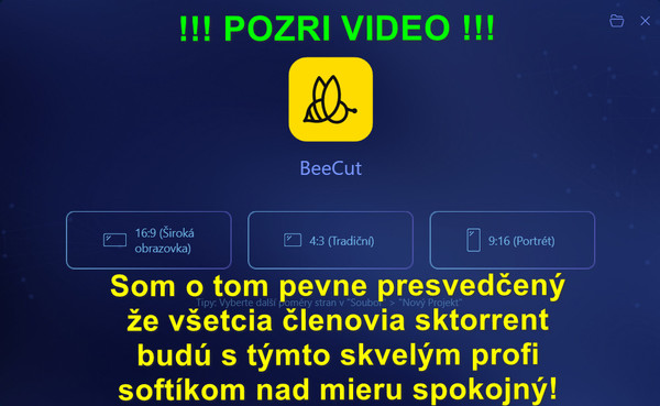 Stiahni si Programy BeeCut 1.4.9.7 Build 05072019 CZECH!