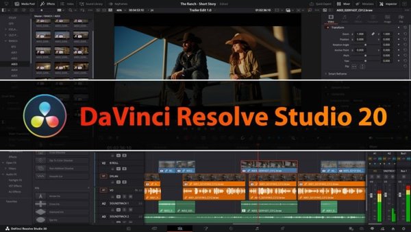 Stiahni si Programy Blackmagic Design DaVinci Resolve Studio 20.2.1 (x64)