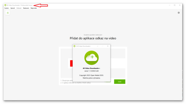 Stiahni si Programy 4K Video Downloader Plus 1.1.0.0024 CZ (x32x64) portable