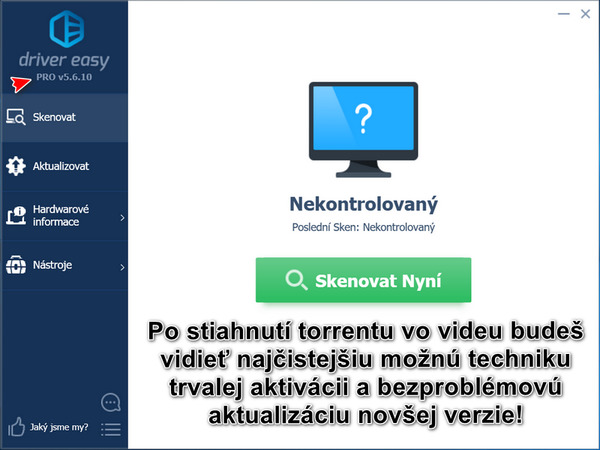 Stiahni si Programy Driver Easy PRO 5.6.10 Final CZ 2019!