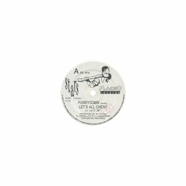 Stiahni si Hudba Stars - Funkytown Medley Let's All Chent (12'' Single)(1987)[WavPack]