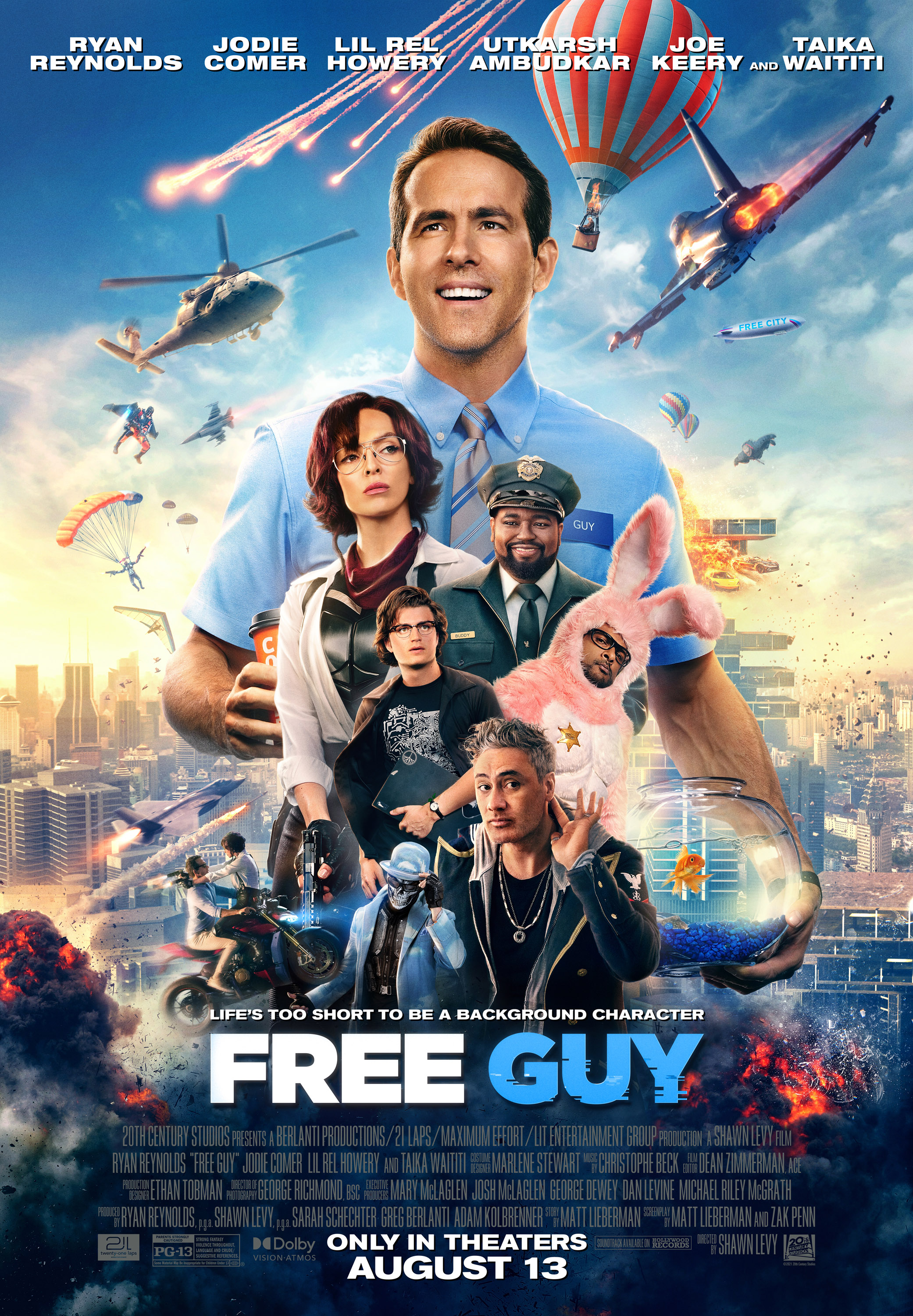 Stiahni si Filmy s titulkama Free Guy (2021)(EN) = CSFD 79%