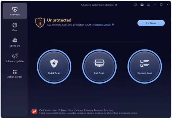 Stiahni si Programy Advanced SystemCare Ultimate 18.5.0.120
