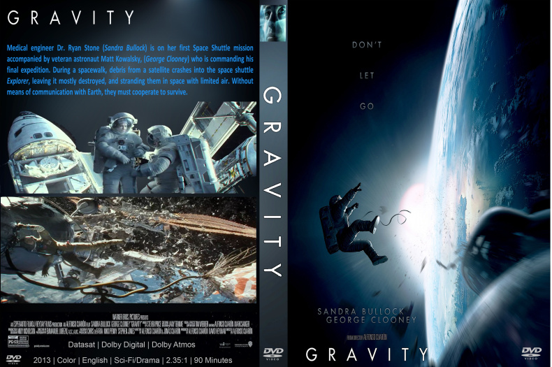 Stiahni si Filmy DVD Gravitace / Gravity (2013)(CZ/EN) = CSFD 81%