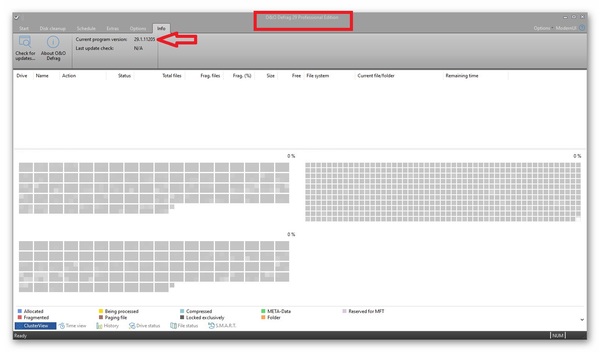 Stiahni si Programy O&O Defrag Professional 29.1 Build 11205 (x64) portable