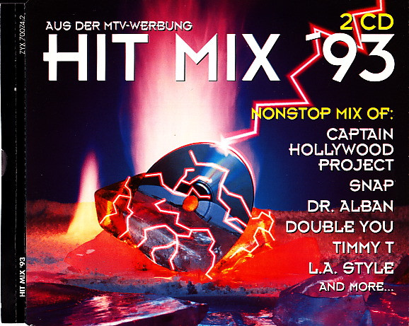 Stiahni si Hudba DJ's Mix VA -  Hit Mix '93 (1992)[2CD, FLAC]