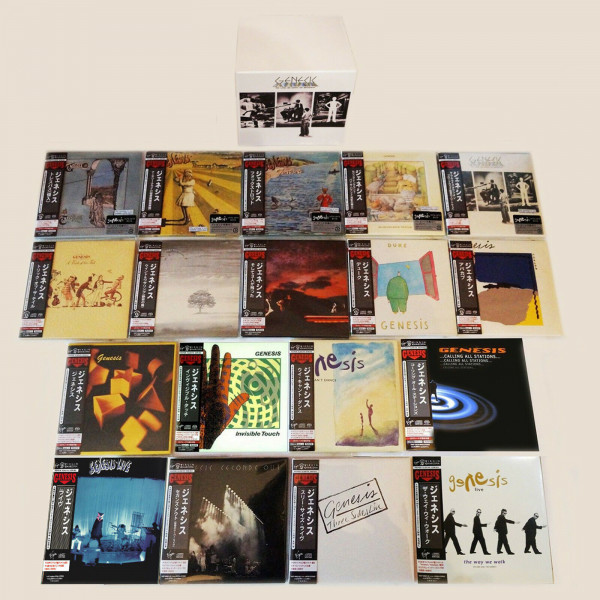 Stiahni si Hudební videa Genesis - Box Set - Discography (A-DVD) (2015)