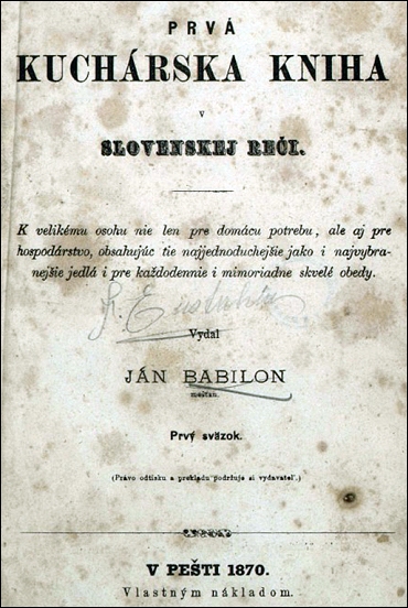 Stiahni si Knihy a Časopisy Prvá kuchárska kniha v slovenskej reči (1870)(SK)