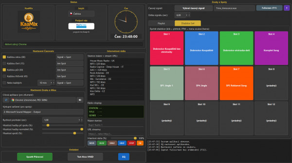 Stiahni si Programy KaaMix - Audio Scheduler V2