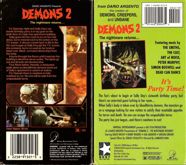 Stiahni si HD Filmy Demoni 2: L'incubo ritorna (1986)(CZ/EN)[1080p] = CSFD 66%