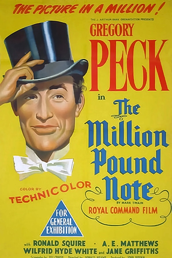 Stiahni si Filmy CZ/SK dabing Milionová bankovka / The Million Pound Note (1954)(CZ/EN)[1080p][HEVC] = CSFD 81%
