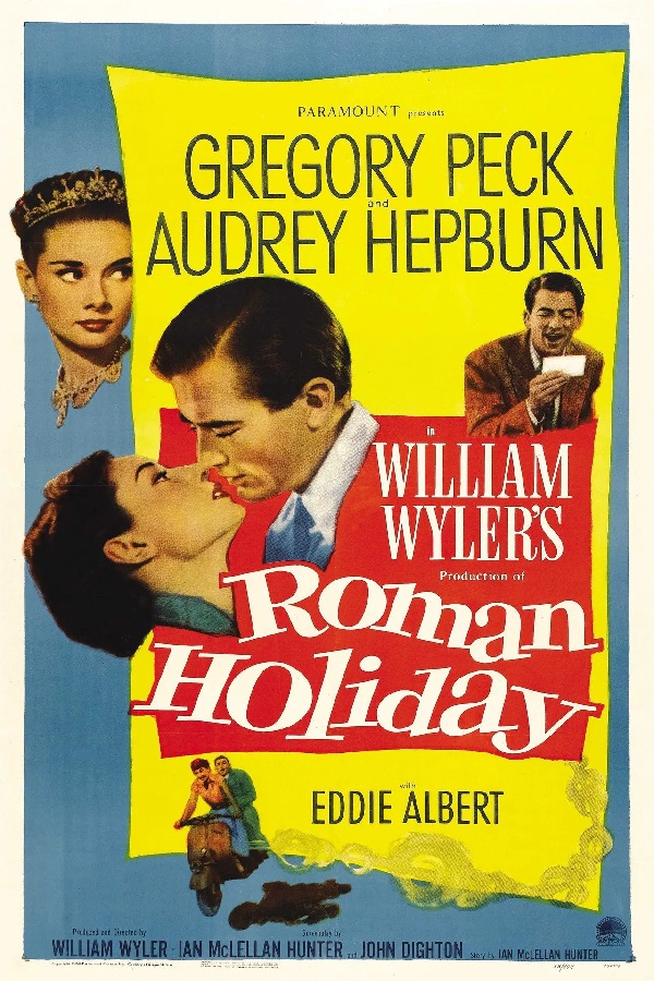 Stiahni si Filmy CZ/SK dabing Prázdniny v Římě / Roman Holiday (1953)(CZ/EN)[2160p][HDR10/DV][HEVC] = CSFD 88%