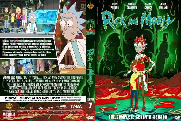 Stiahni si Seriál Rick a Morty / Rick and Morty 7. serie (CZ/EN)[1080p][WEB-DL][HEVC] = CSFD 90%
