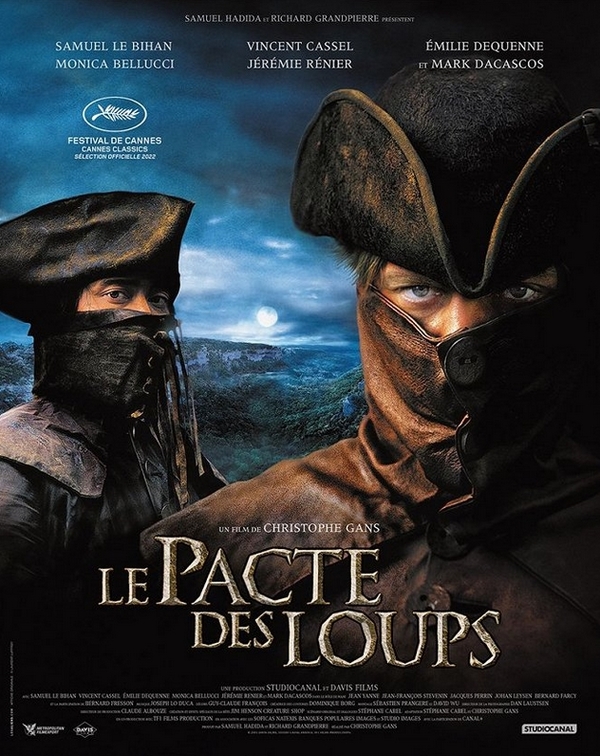Stiahni si HD Filmy Bratstvo vlkov - Hon na beštiu / Le Pacte des loups (2001) FR.CZ.SK Director's Cut 1080p BDRip = CSFD 64%