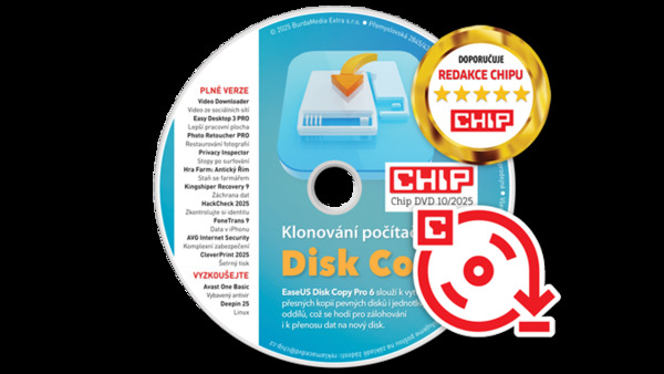 Stiahni si Programy CHIP 10/2025 (DVD)