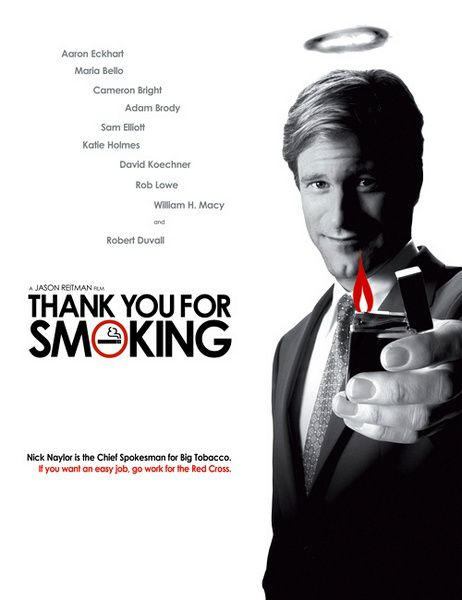 Stiahni si Filmy CZ/SK dabing Děkujeme, že kouříte / Thank You for Smoking (2005)(CZ/EN)[1080p](HEVC) = CSFD 77%