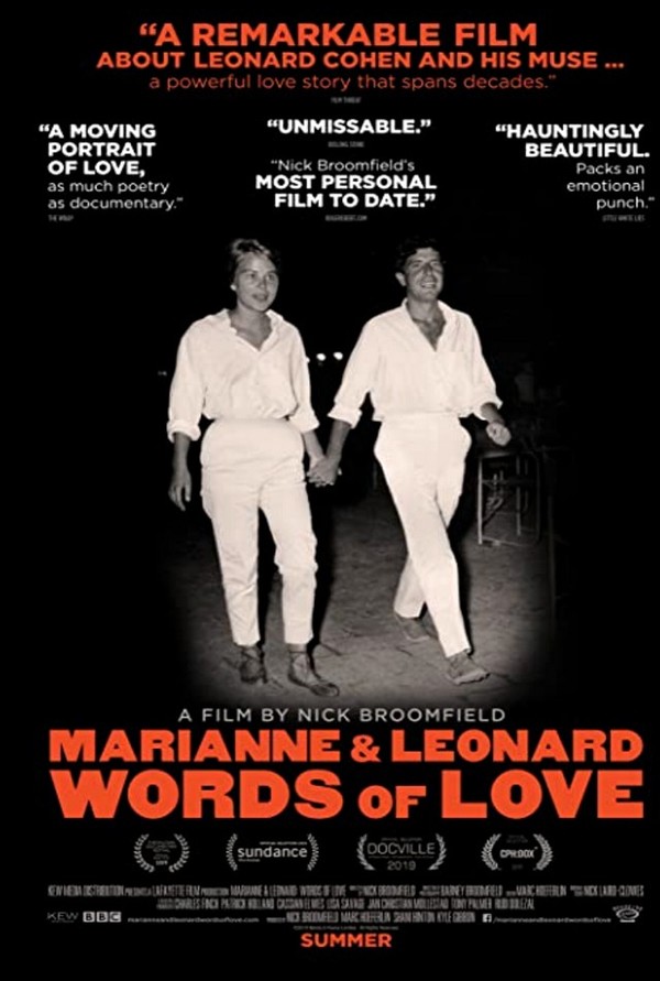 Stiahni si Dokument Marianne and Leonard Words of Love 2019 1080p WEBRip = CSFD 80%